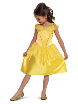 Sárga Disney Belle Jelmez Kislányoknak